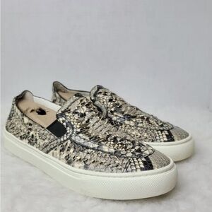 Tory Burch Snakeskin Pattern Sneakers